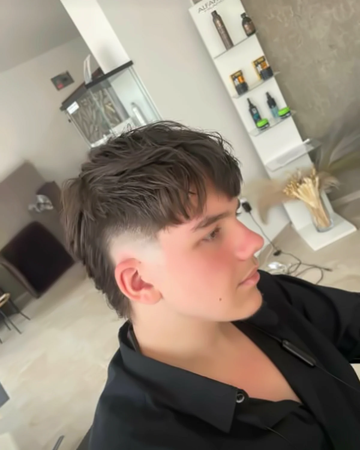 Shaggy mullet